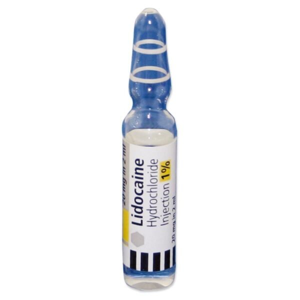 Lidocaine 1% 20mg in 2ml Ampoule x10