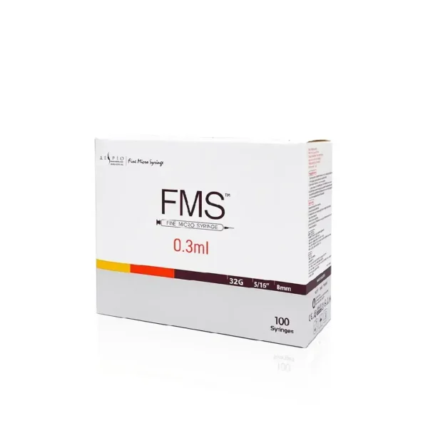 FMS Micro Syringe 32G 0.3ml (Box of 100)