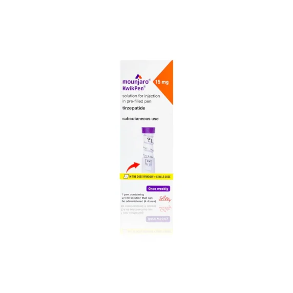 Mounjaro 15mg Kwikpen - 4 FREE NEEDLES INCLUDED